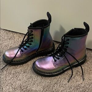 Dr. Martens Iridescent Kids Boots